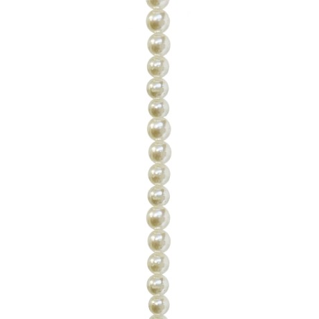 Łańcuch na choinkę biały perłowy 150 cm