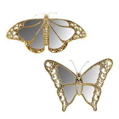 Lustro ozdobne motyl 39 cm