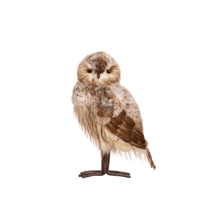 Sowa brązowa duża 50 cm