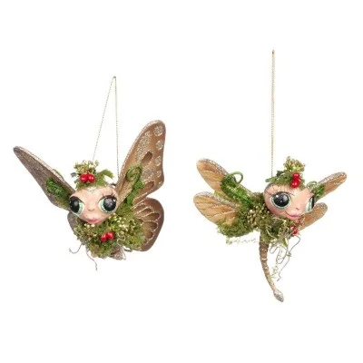 Zawieszka na choinkę leśny motyl 13 cm