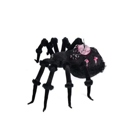 Figurka na Halloween czarny pająk 69 cm