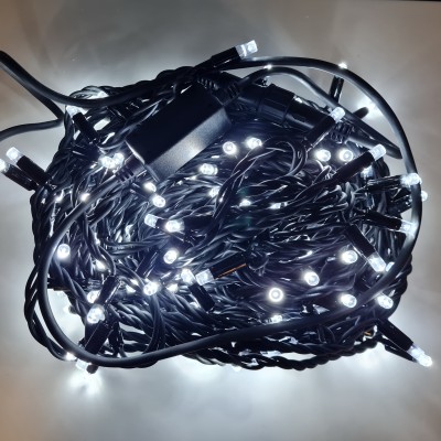 Lampki Diody 200 Led, z efektem błysku zimny biały