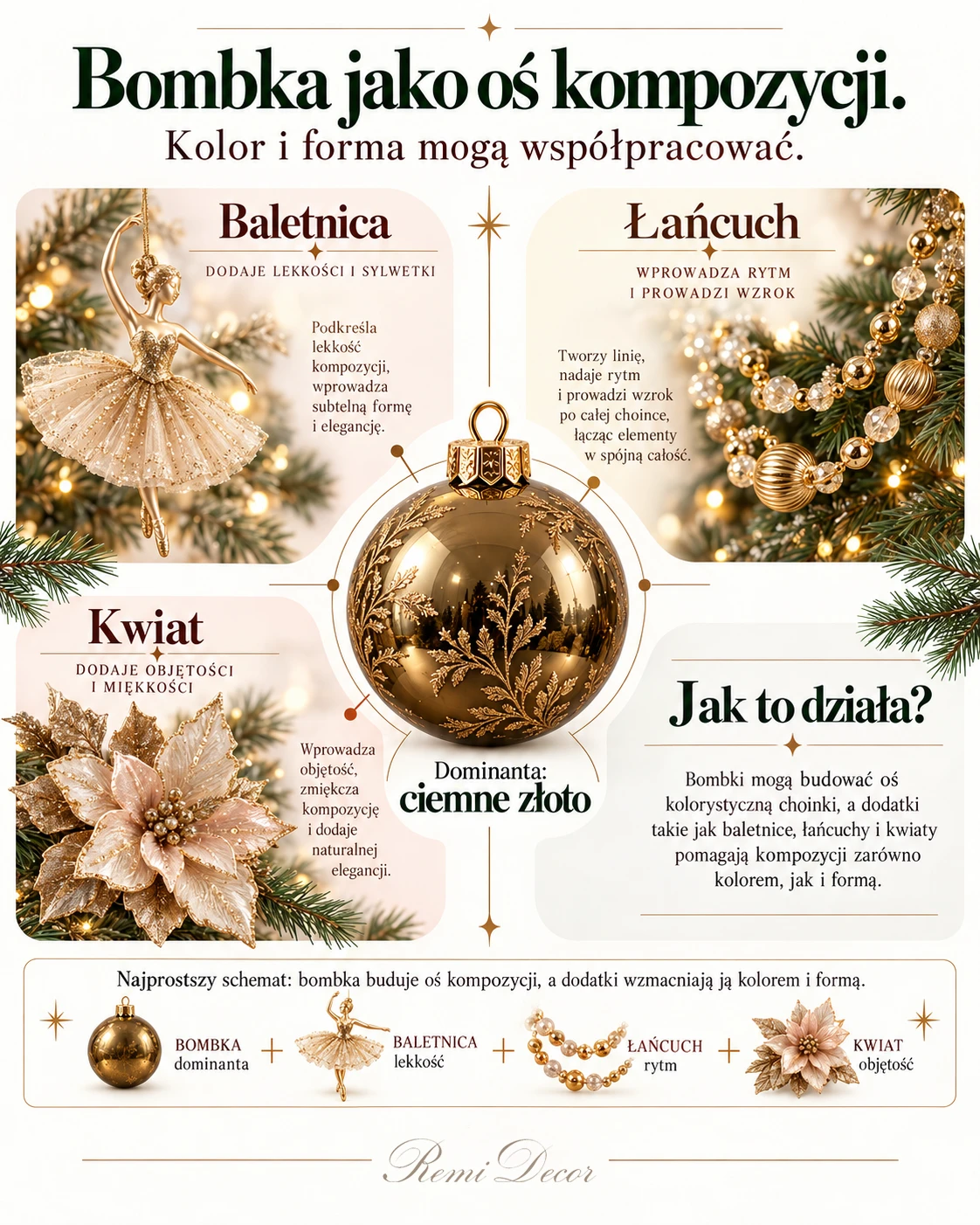 bombka jako oś kompozycji