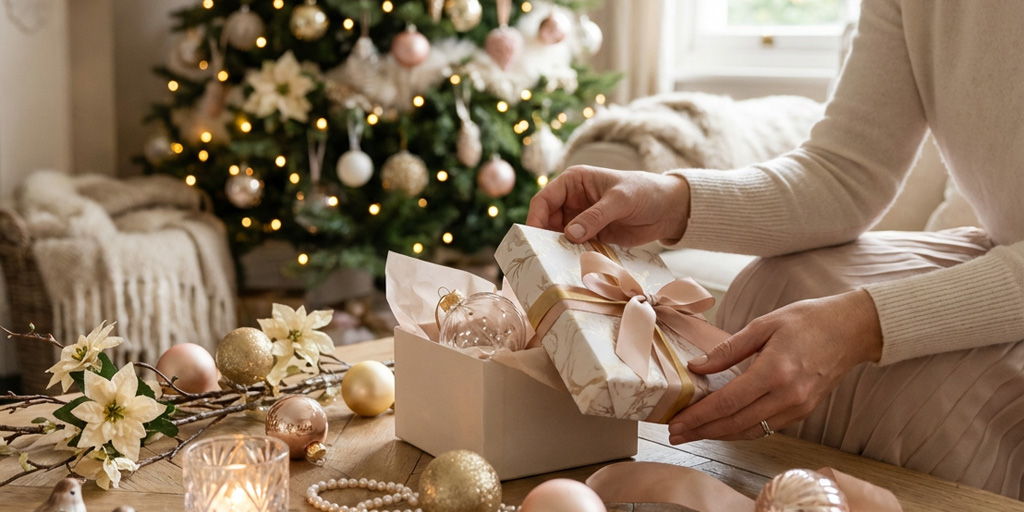 dekoracje prezenty na mikołajki